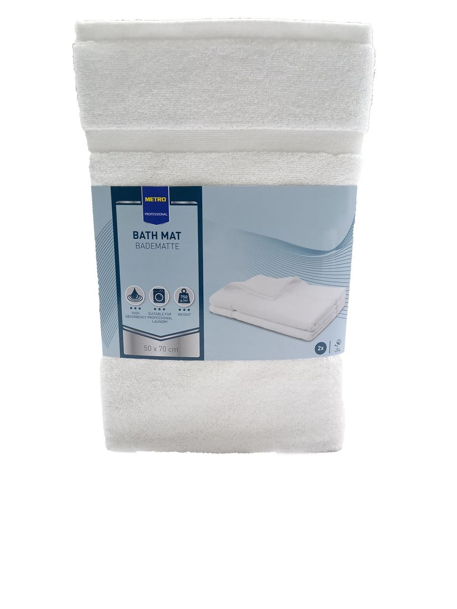 METRO PROFESSIONAL Hotel Bath mat 50 x 70 cm 750 g/m2