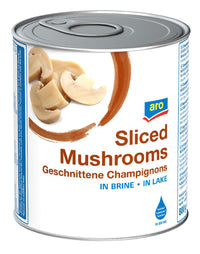 Thumbnail for aro Mushroom slices medium 850 ml