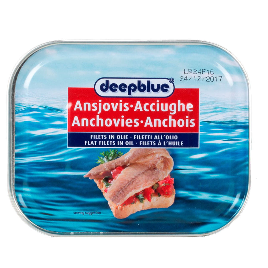 Deepblue Anchovies in olive oil 600 g