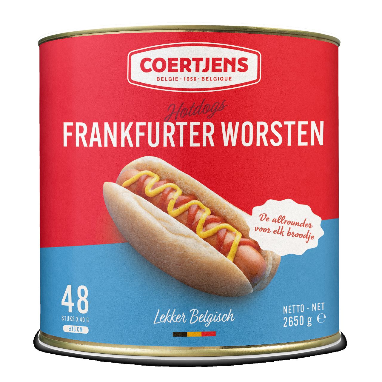 Coertjens Frankfurter Sausages 48 x 40 g