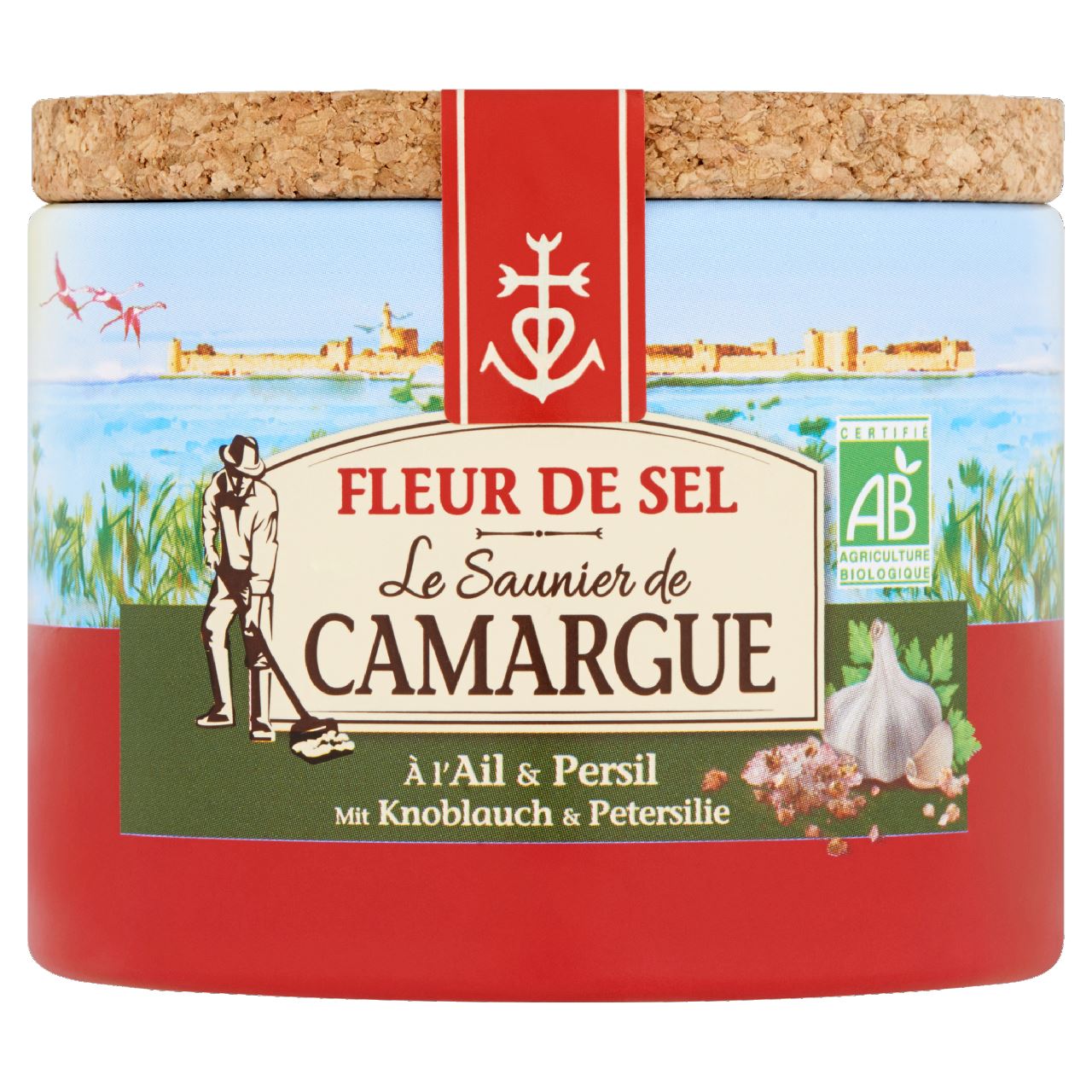 Le Saunier de Camargue Sea Salt Garlic & Parsley 125 g