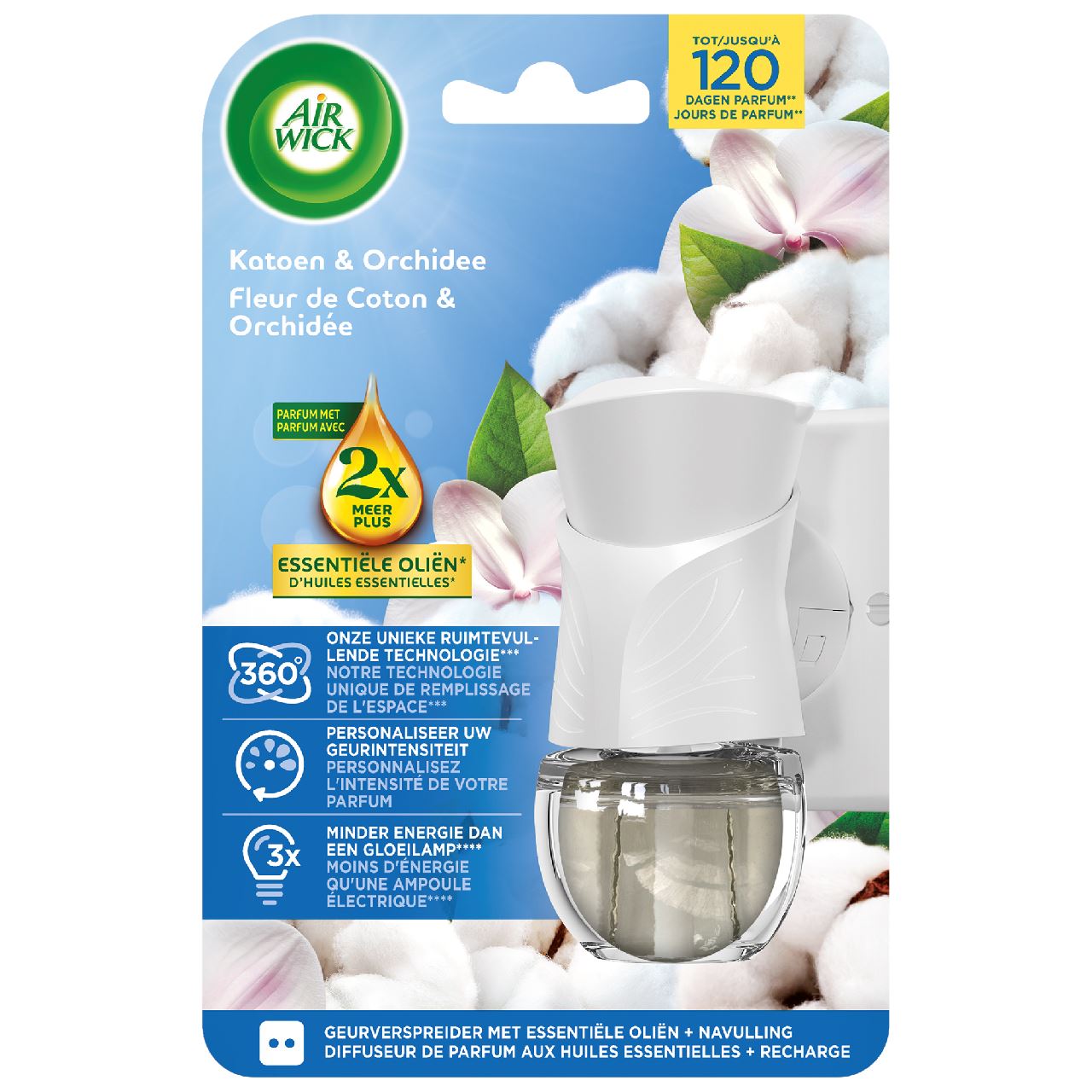 Air Wick Elec Starter Kit Lilac Blossom & Fresh Linen