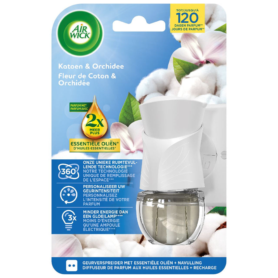 Air Wick Elec Starter Kit Lilac Blossom & Fresh Linen