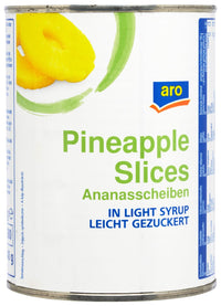 Thumbnail for aro Pineapple slices in light syrup 580 ml