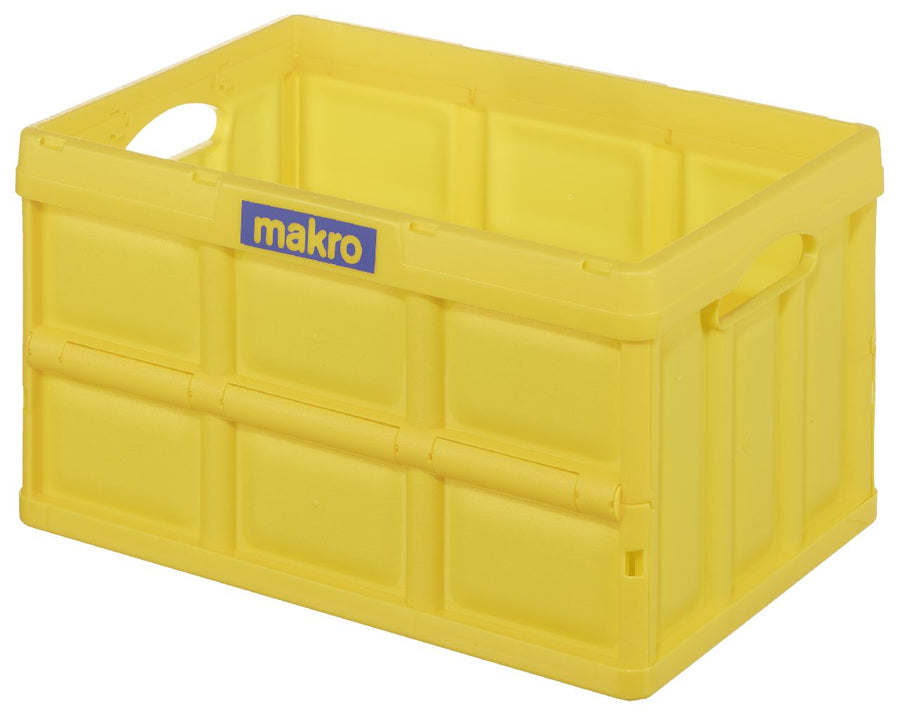 METRO PROFESSIONAL Folding crate 46 l yellow