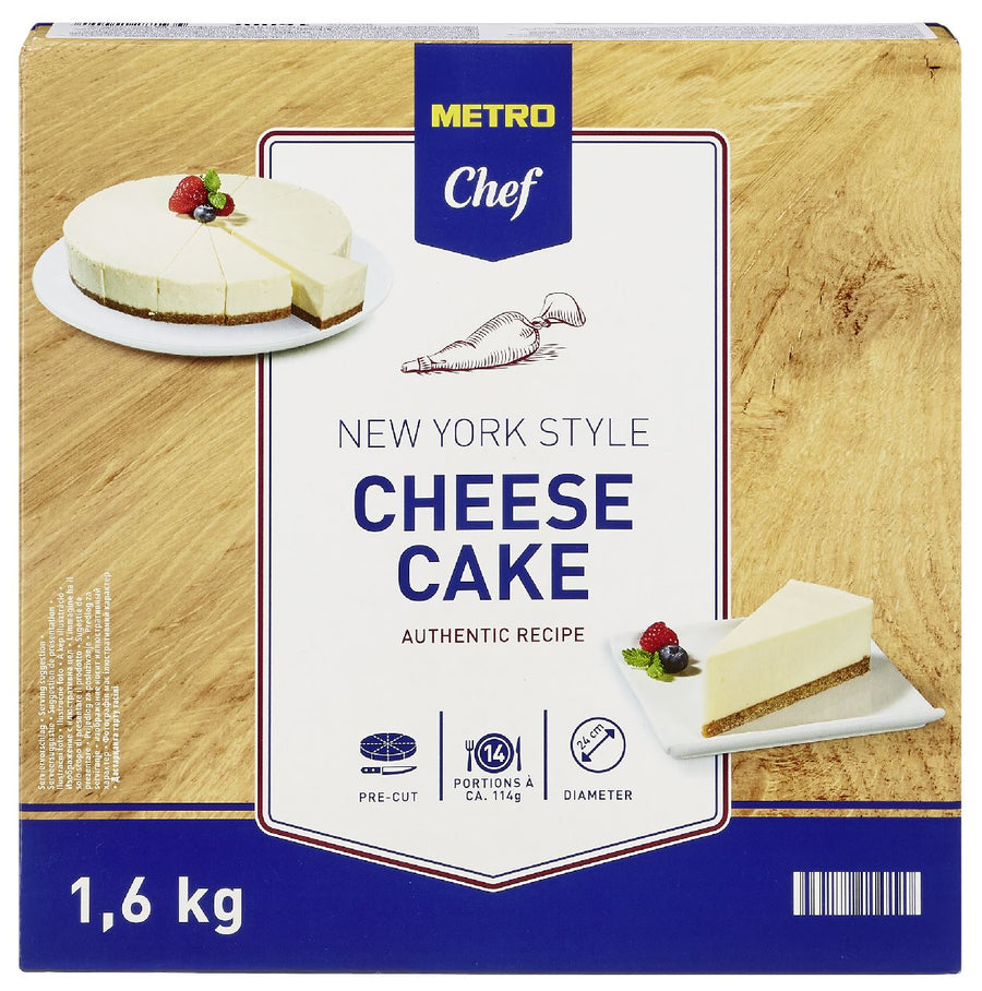 Cheesecake Pre-cut 14 points 1.6 kg