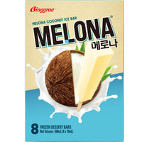 Thumbnail for Binggrae Melona Popsicles Coconut 8 x 70 ml