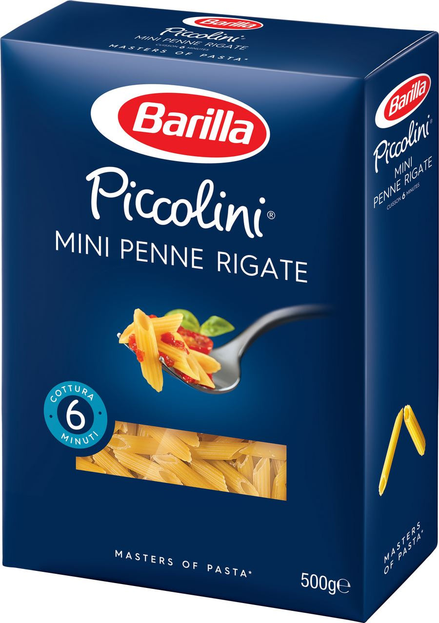 Barilla Piccolini Mini Penne Rigate 500 g