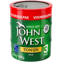 Thumbnail for John West Tuna Pieces in Sunflower Oil 3 x 145 g