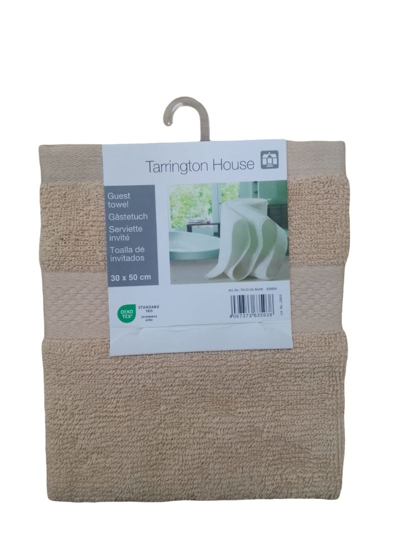 TARRINGTON HOUSE towel 30 x 50 beige