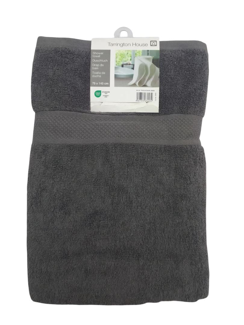 TARRINGTON HOUSE towel 70 x 140 anthracite