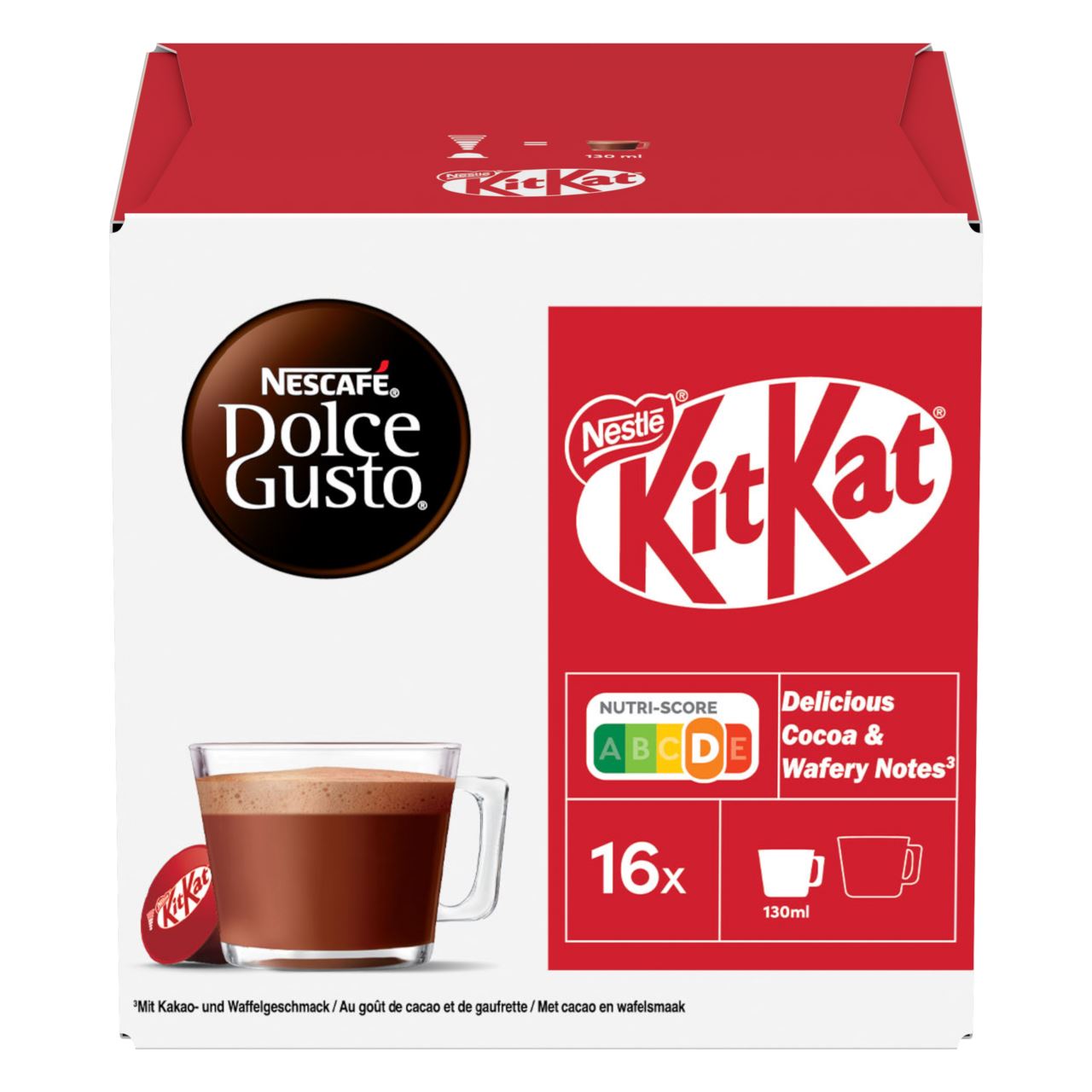 Dolce Gusto Kitkat capsules 16 pieces 256 g