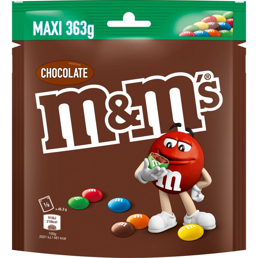 M&M's Choc Maxi Bag 363 g