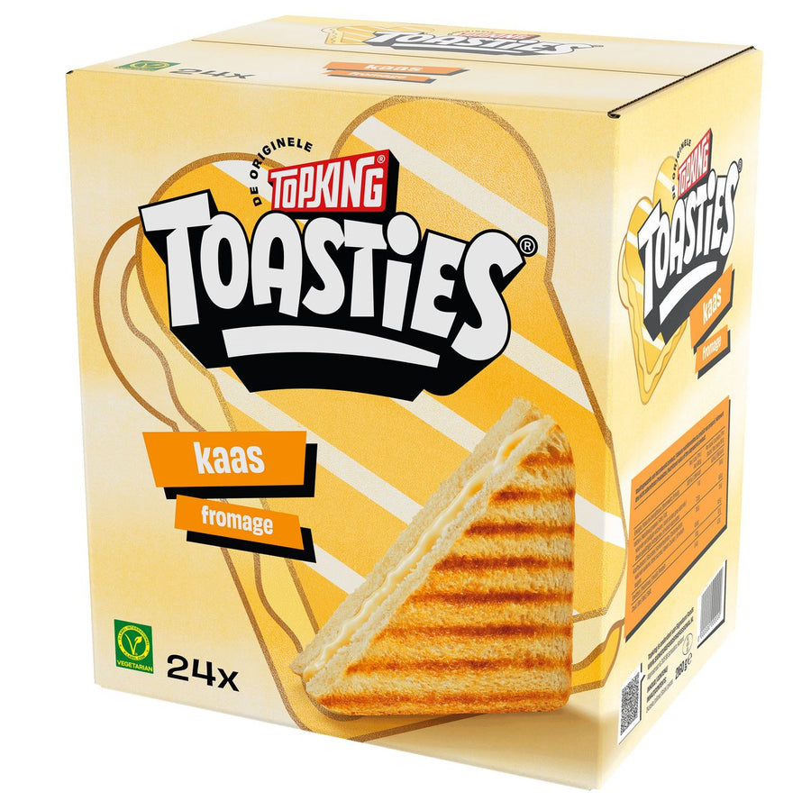 Topking Toasties Cheese 24 x 90 g