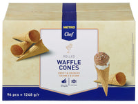 Thumbnail for Ice cream cones Rolled 96 pieces 1248 g