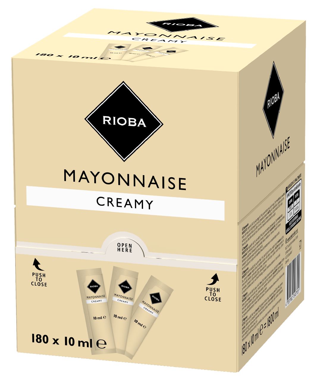 RIOBA Mayo Sachets 180 x 10 ml
