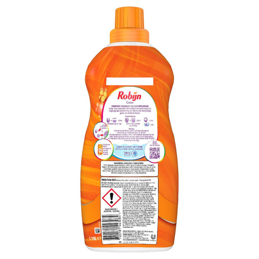 Robijn Detergent Small & Powerful Color 1.19 l