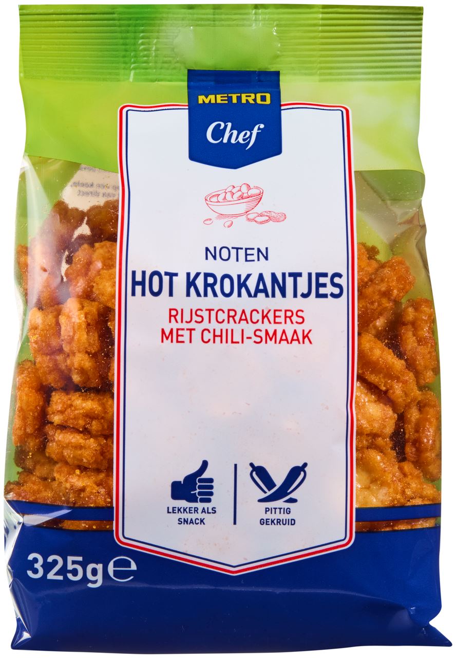 Rice crackers Hot 325 g