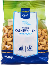 Thumbnail for Cashew nuts Unsalted 750 g