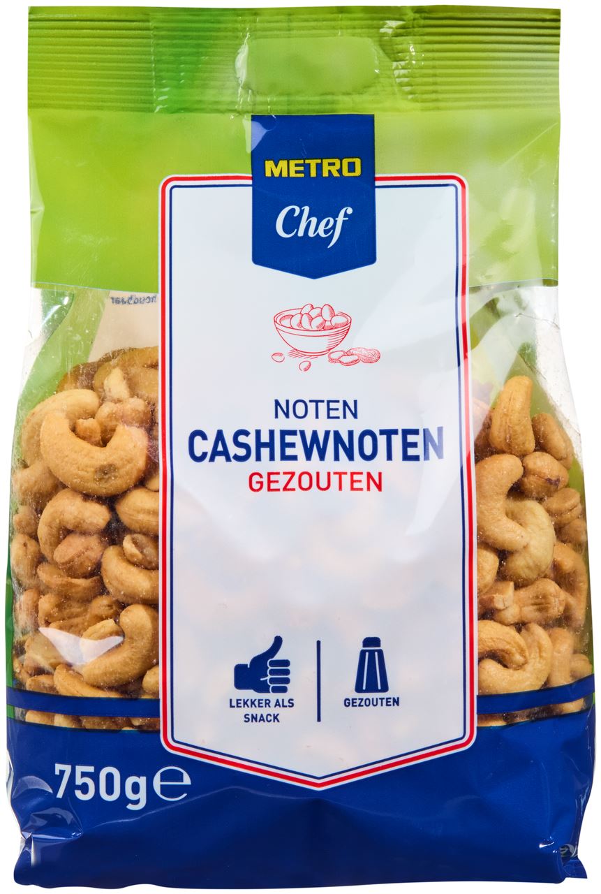 Cashew nuts Salted 750 g