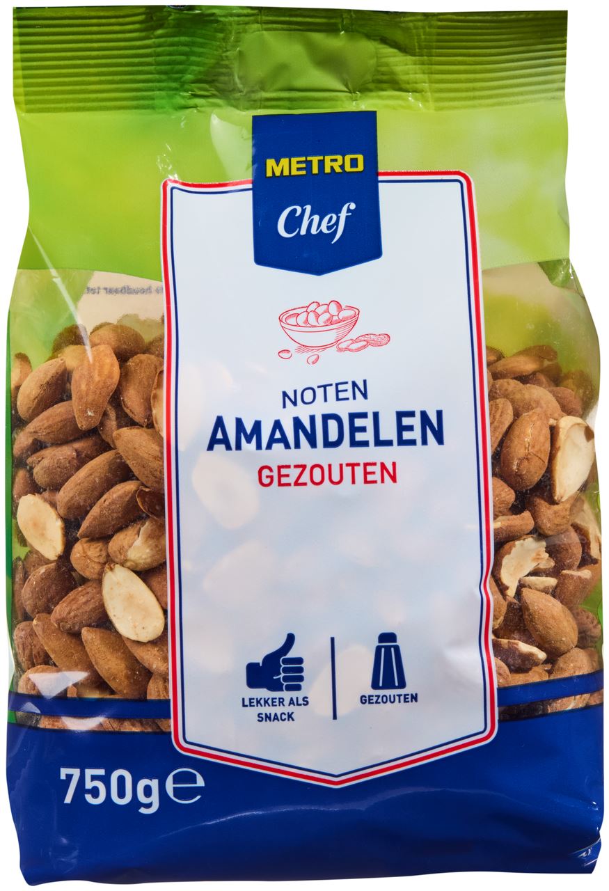Salted Almonds 750 g