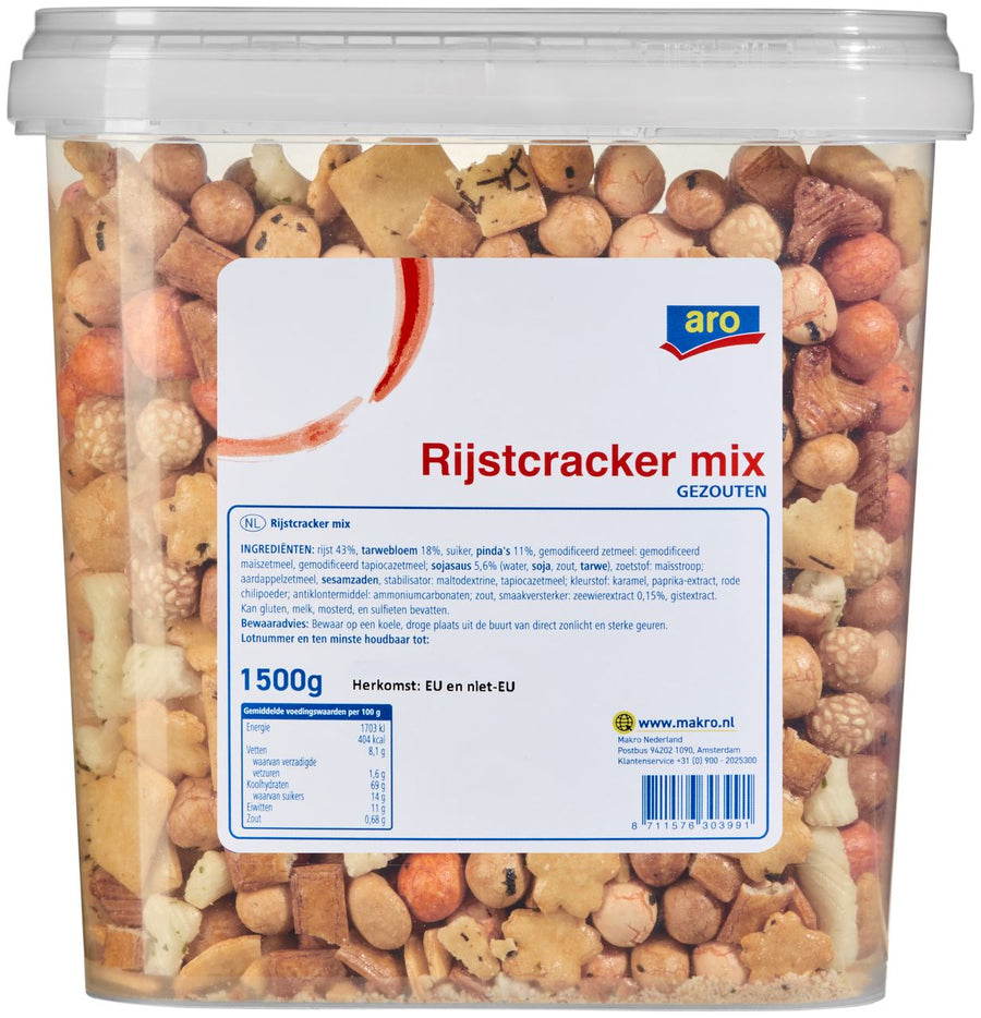 aro Rice Cracker Mix 1.5 kg
