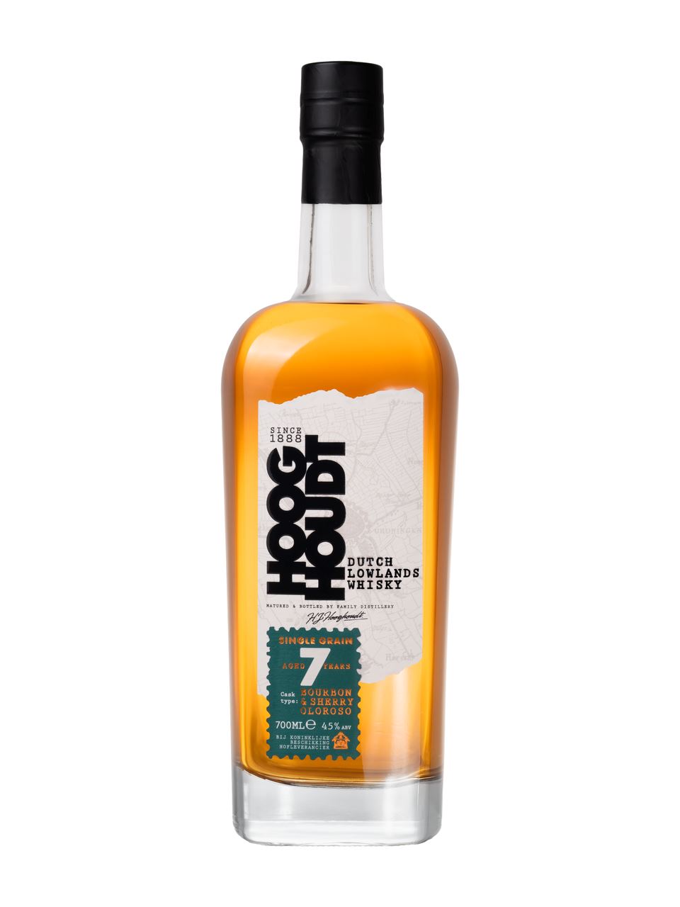 Hooghoudt Double Cask Whiskey 7YO 70 cl 45%