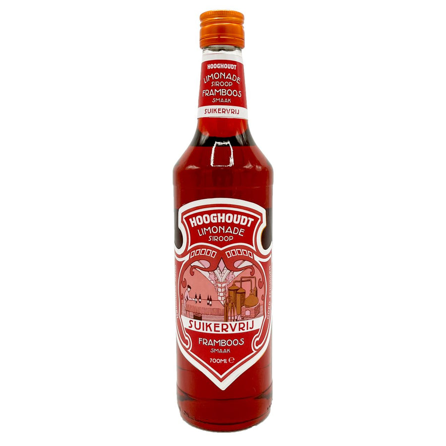 Hooghoudt Raspberry syrup Sugar-free 70 cl