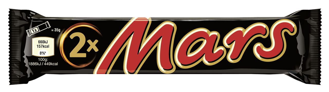 Mars 2-Pack 24 x 70 g