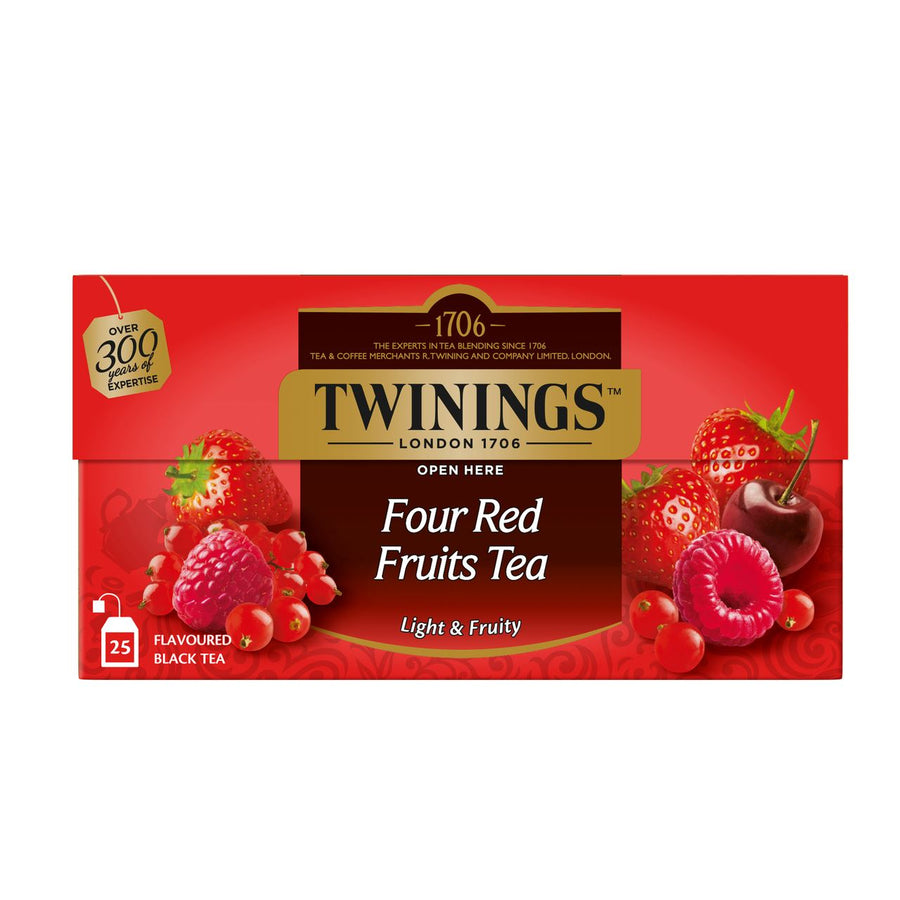 Twinings Black Tea Four Red Fruits 25 bags 50 g