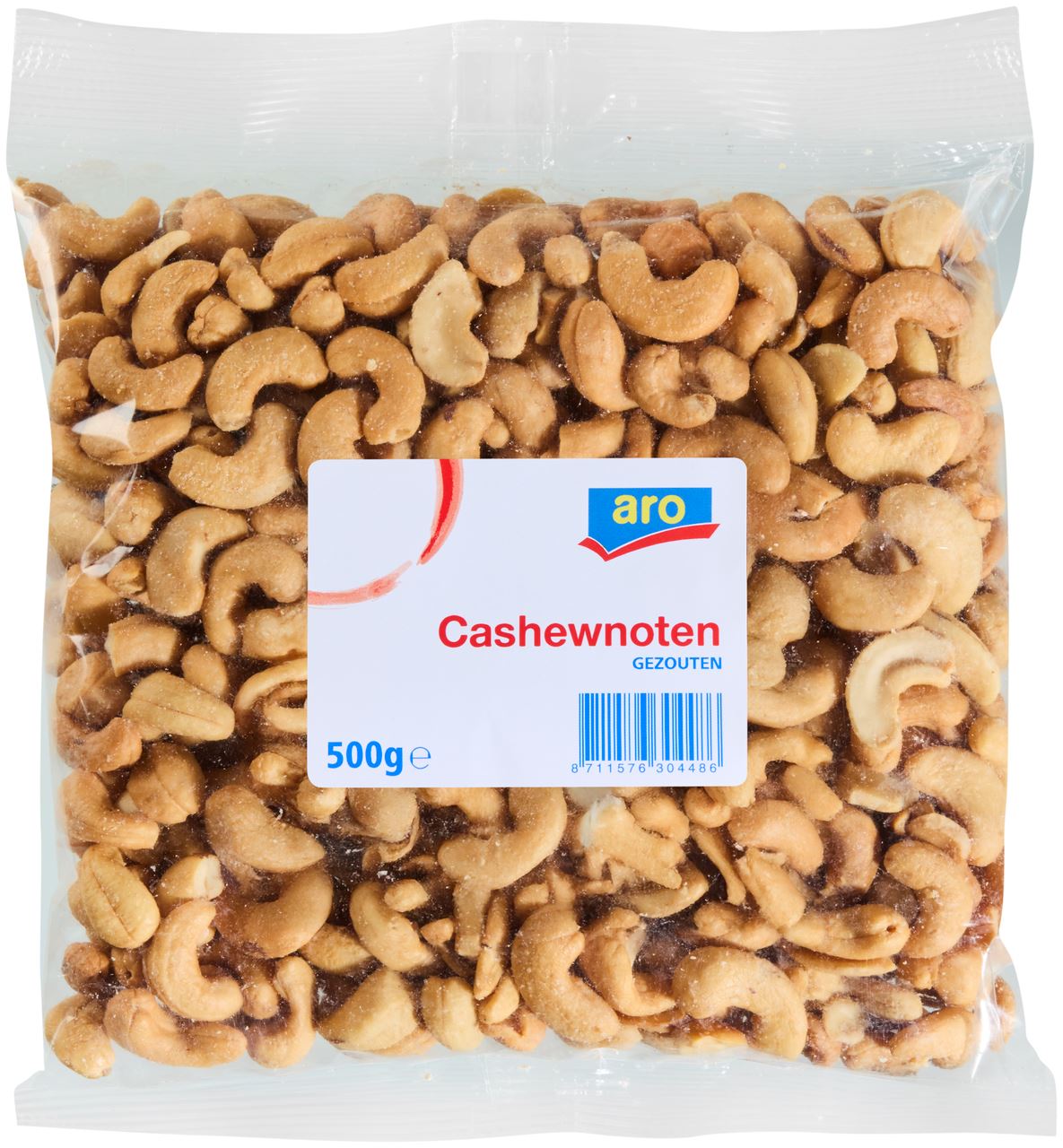 aro Cashew Salted 500 g