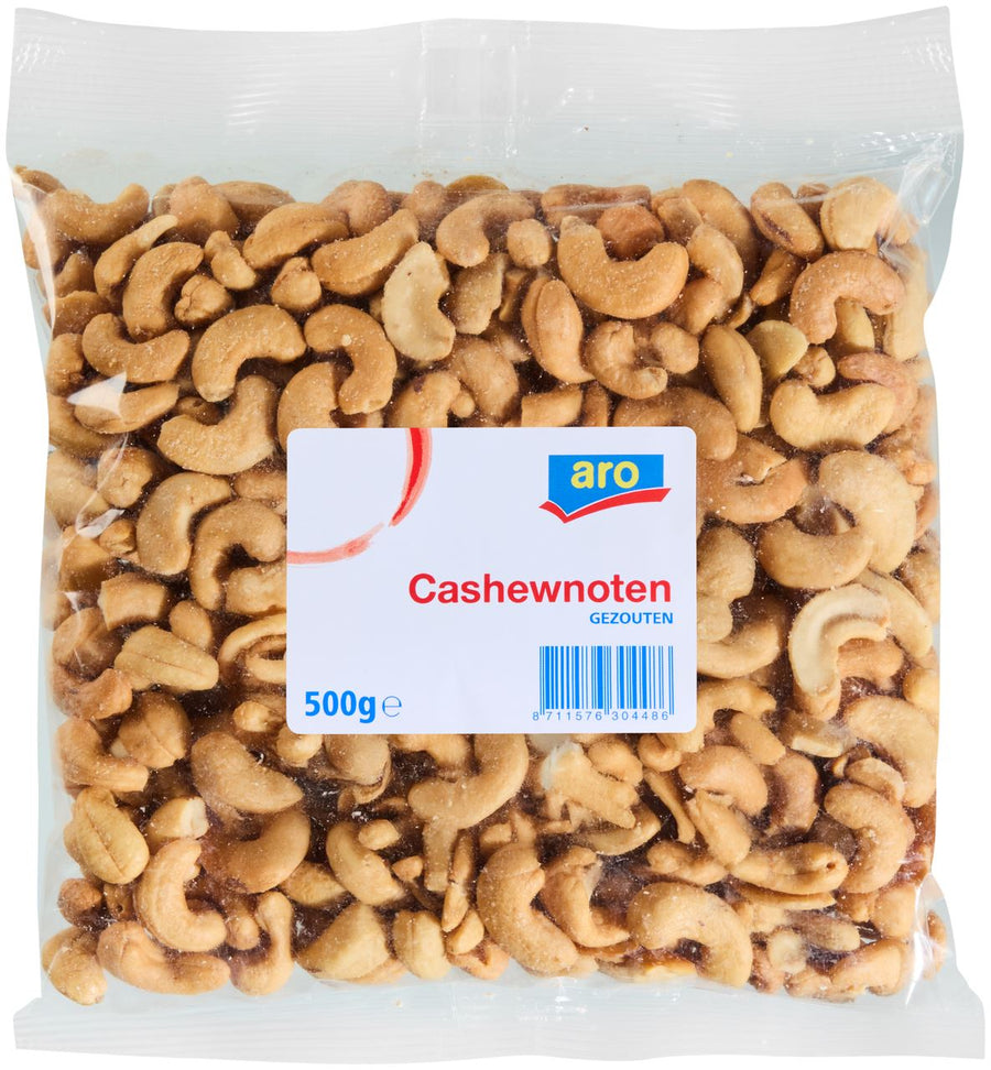 aro Cashew Salted 500 g