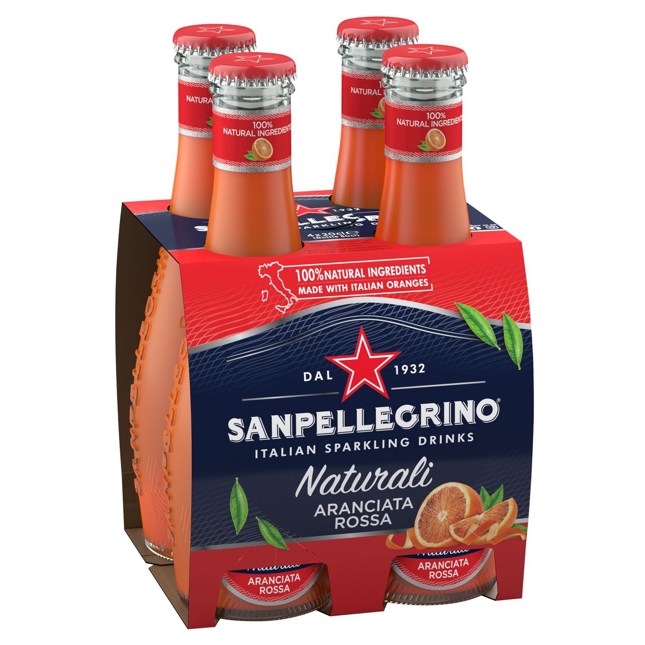 San Pellegrino Aranciata Rossa 4 x 20 cl