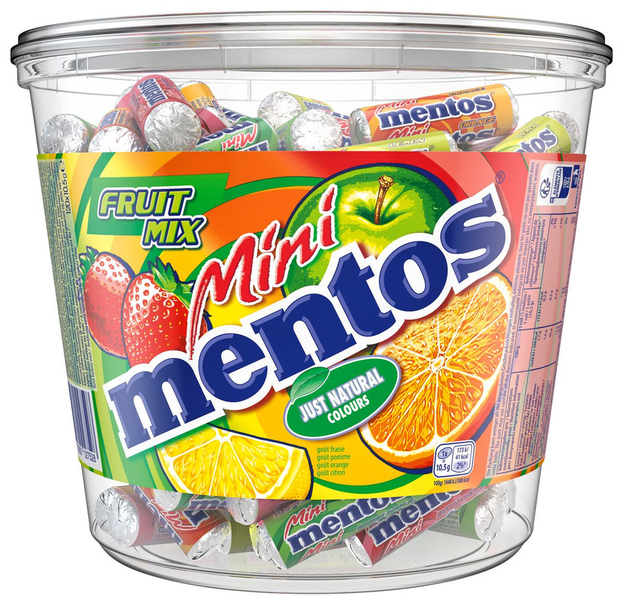 Mentos Fruit Silo 120 pieces 1.26 kg