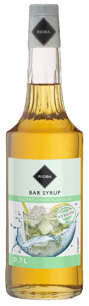 RIOBA Bar Syrup Elderflower 70 cl