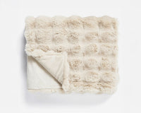 Thumbnail for DREAM HOUSE Pompom Plaid 150 x 200 cm off-white