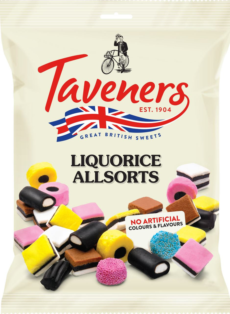 Taveners English Licorice 900 g