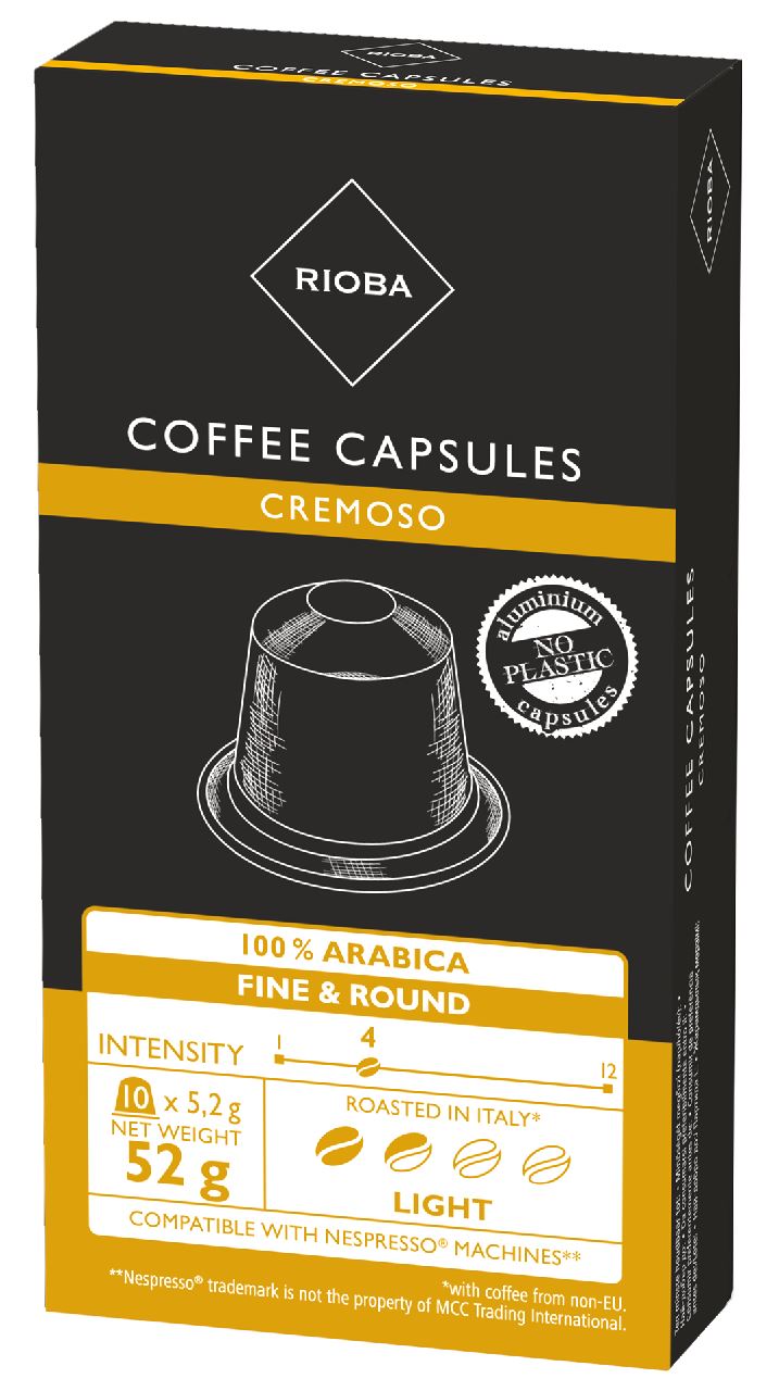 RIOBA Nespresso Cremoso 10 pieces
