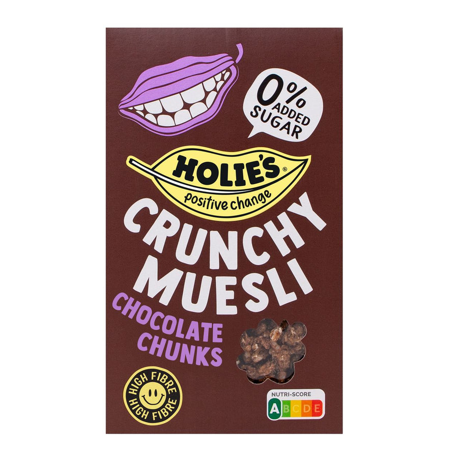 HOLIE'S Crunchy Muesli Chocolate 400 g