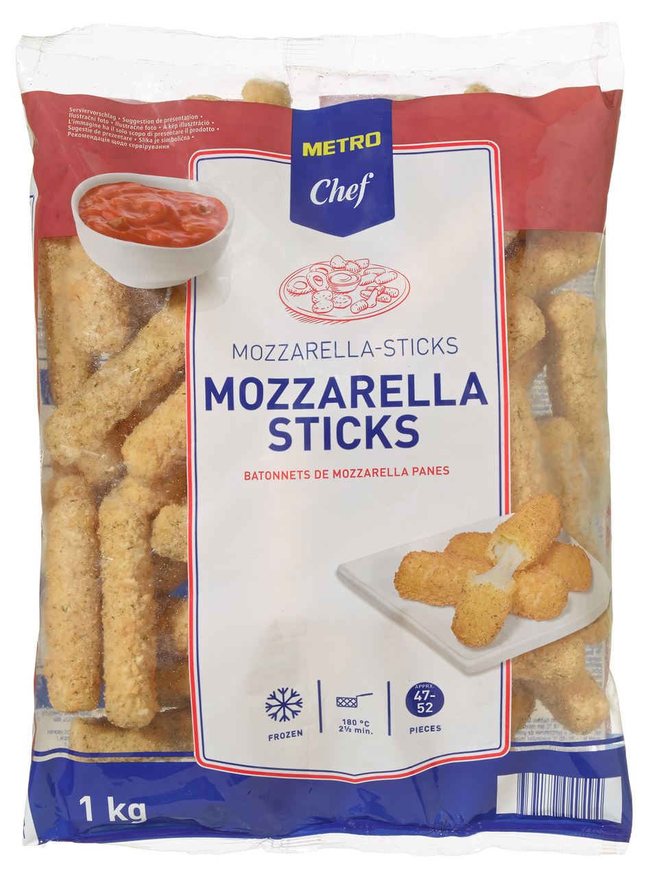 Mozzarella Sticks 1 kg