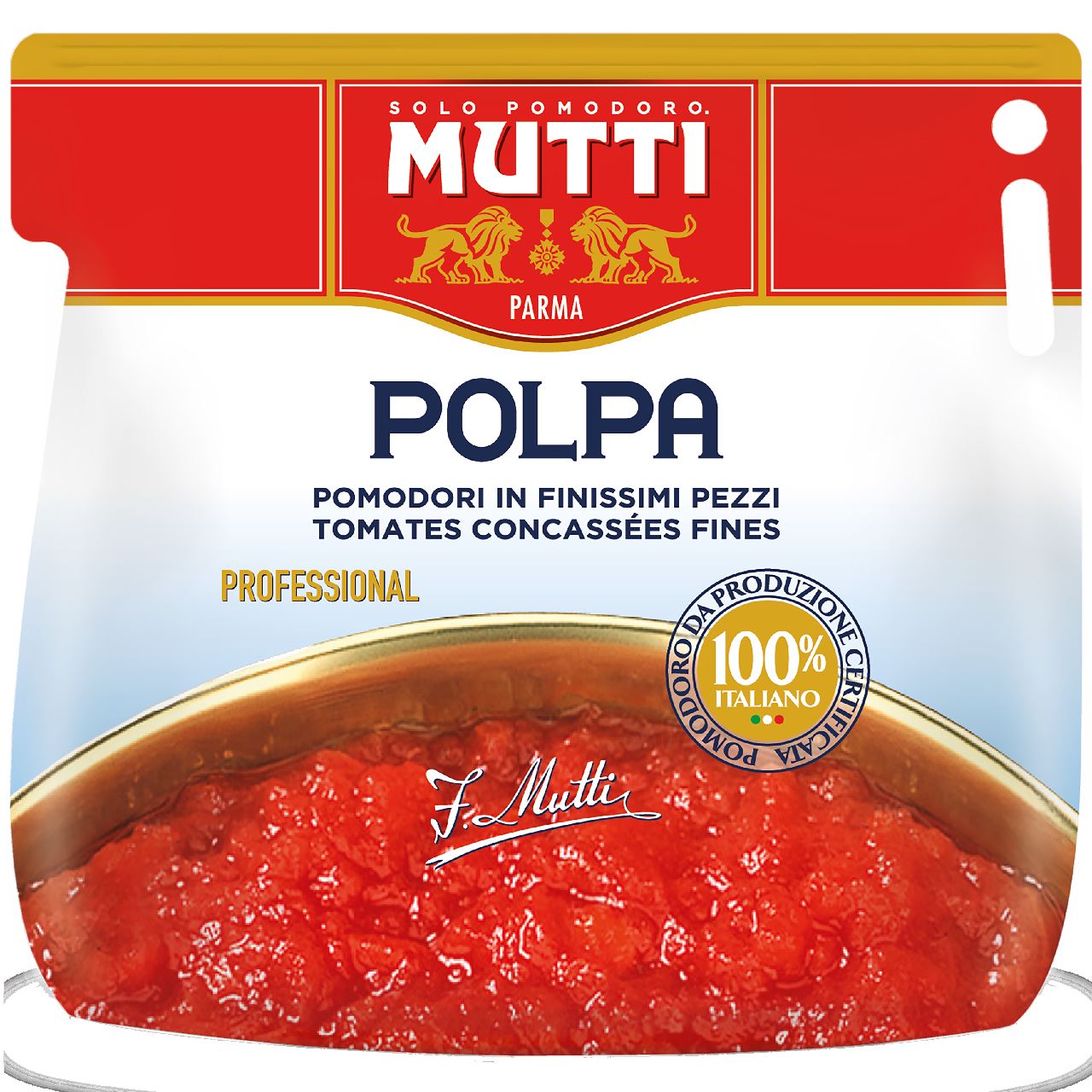 Mutti Polpa Tomato pulp bag-in-box 5 kg