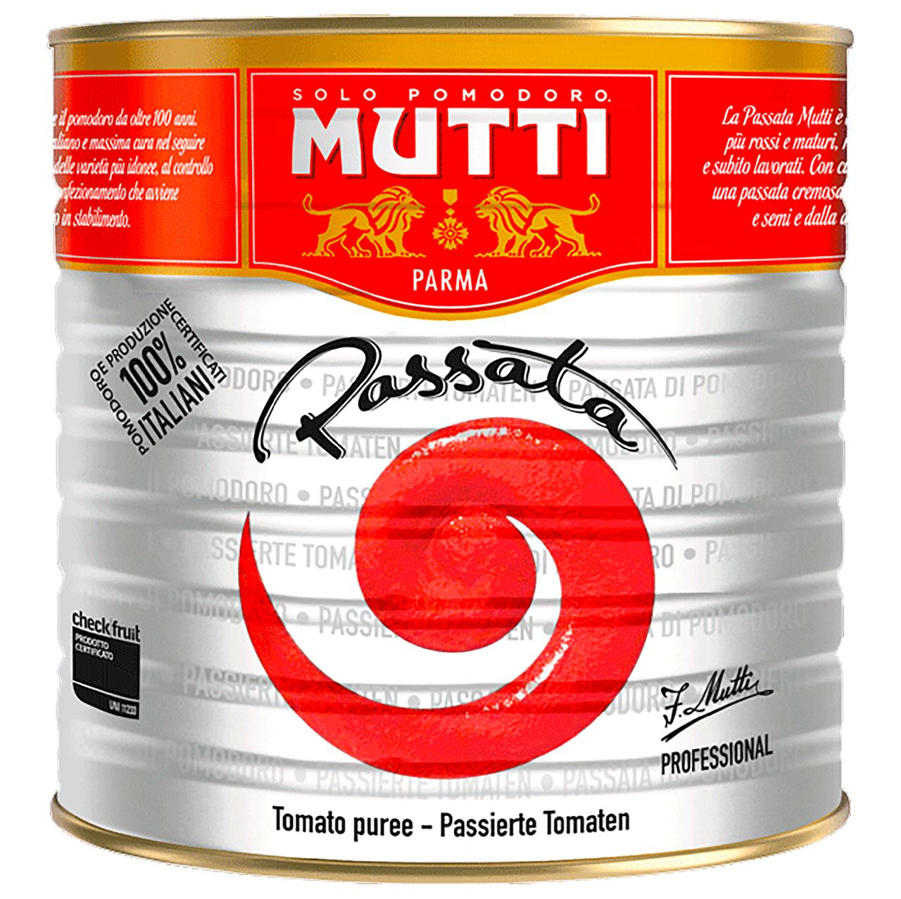 Mutti Tomato Puree 2.5 kg