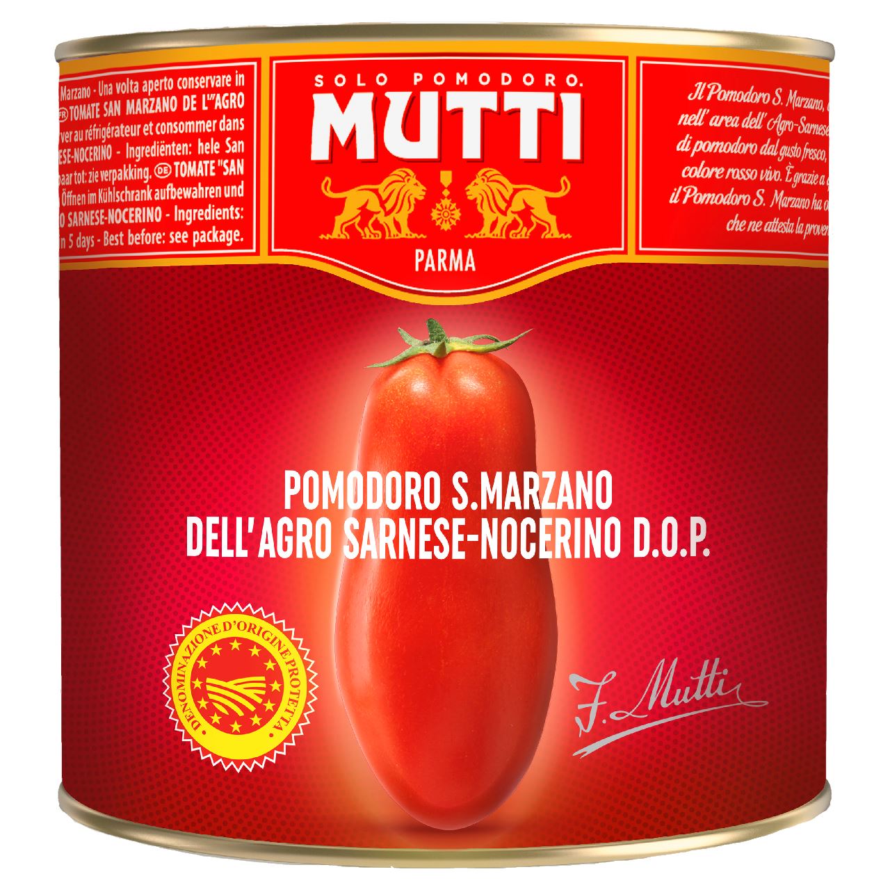 Mutti Tomatoes Peeled 2.5 kg