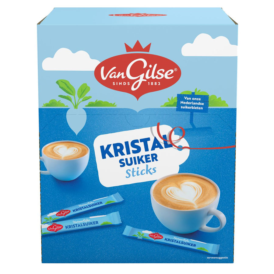 Van Gilse Sugar Sticks 500 pieces 2.5 kg