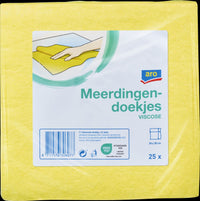 Thumbnail for aro Household Towels Yellow 25 pieces