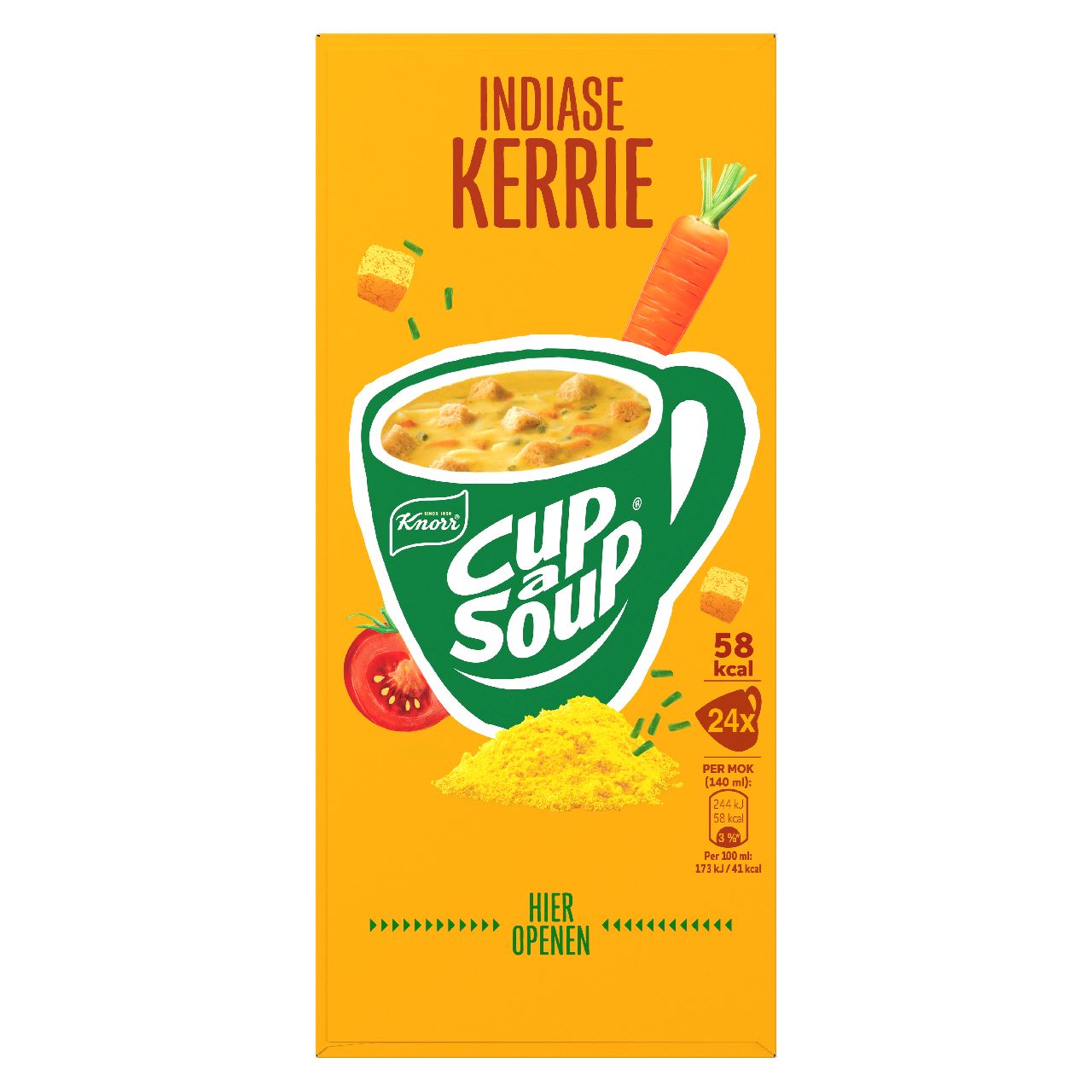 Knorr Cup-a-Soup Indian Curry 24 x 140 ml
