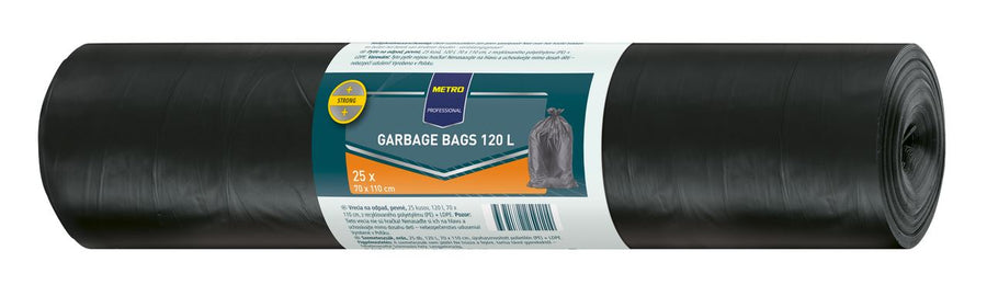 METRO PROFESSIONAL Garbage bag 120 l 2 x 25 pieces