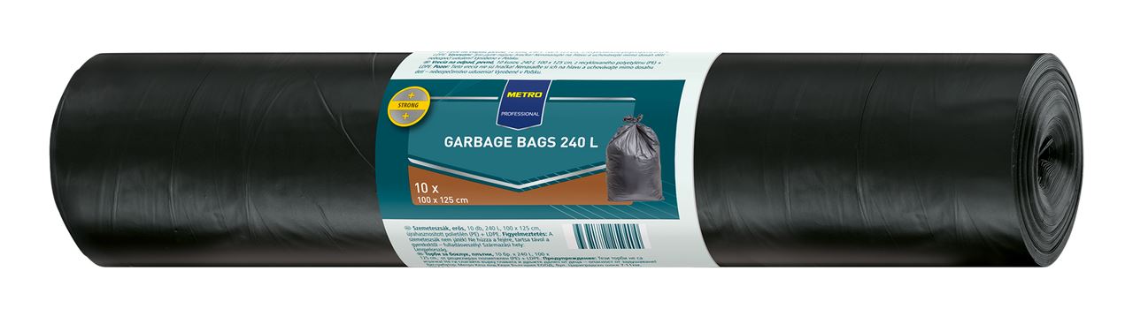 METRO PROFESSIONAL Garbage bag 240 l 2 x 10 pieces