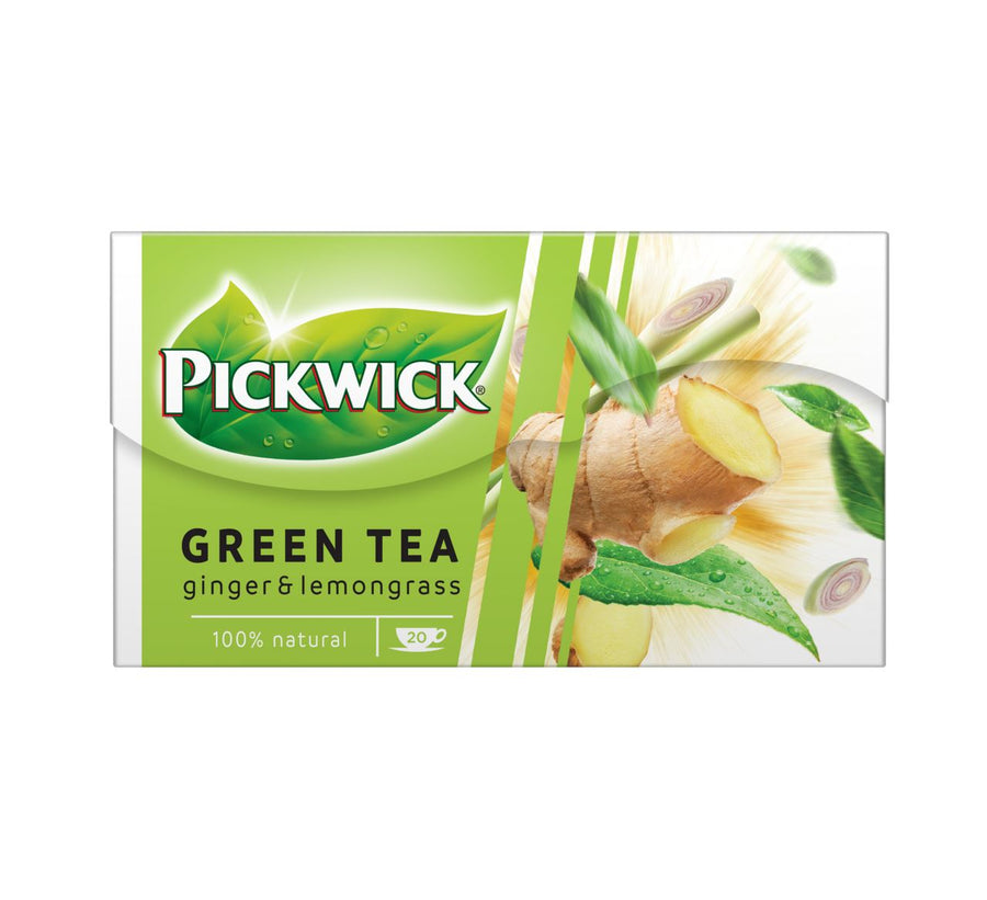 Pickwick Green Tea Ginger & Lemongrass 30 g