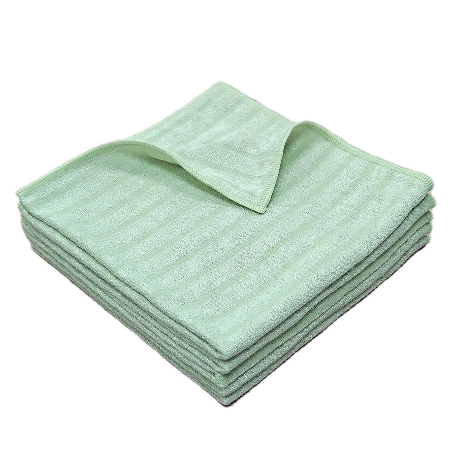 METRO PROFESSIONAL Microfibre cloth 5 pieces green